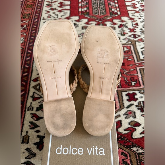 Braided strap cork flat slides by Dolce Vita size 7.5 - Picture 7 of 8
